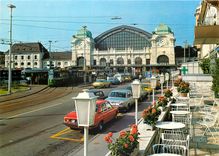CPM Switzerland Basel Centralbahnplatz mit 