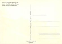 CPM Vitznau Rigi Bahn alteste Berg Zahnradbahn Europass 
