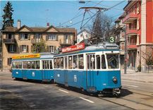 CPM Verkehrsbetriebe der Stadt Zurich Motor coach Be 4 4 