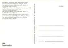 CPM ATM City of Milan articulated tramcar 4905 in front of the cathedral 