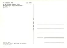 CPM Xe 2 2 2017 BVB ex Be 2 2 200 Rangierwagen Depot Wiesenplatz 