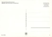 CPM Switzerland Zurich Bahnhofstrasse mit Marlitram 