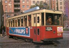 CPM Tram vies de Barcelona Cotxe 836 