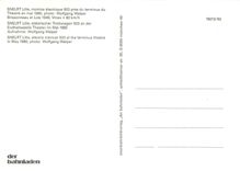 CPM Snelrt Lille electric tramcar 503 at the terminus theatre 