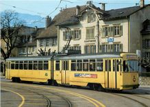 CPM Compagnie des Transports en commun de Neuchatel et environs Meter gauge motor car Be 4 6 594 