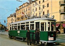CPM Automotrice Be 4 4 67 de 1934 a la place du Cirque 