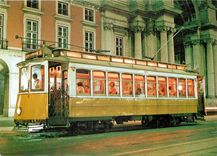 CPM Tramvias de Lisboa Coche 339 Plaza del Comercio 