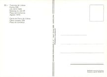 CPM Tramvias de Lisboa Coche 339 Plaza del Comercio 