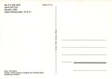 CPM Tram Be 2 2 209 BVB Serie 207 216 