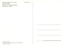 CPM Tram Pendelzug Be 4 4 B Bt 