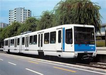 CPM TSOL articulated electric tramcar Be 4 4 212 in Avenue de Provence 