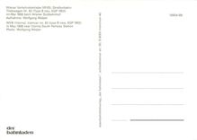 CPM WVB Vienna tramcar no 82 near Vienna South Railway Station 