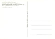 CPM Verkehrsbetriebe Zurich Motor car Be 4 4 1346 und trailer B2 679 