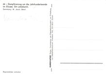 CPM Dampftramzug um die Jahrhundertwende im Elsass Ort unbekannt 