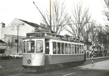 CPM Nur noch selten trifft man Trams mit Oberlicht in Lissabon Wagen 339 