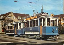 cPM Zuri Tram Museumsfahrzeuge VBZ TMZ Ce 2 2 