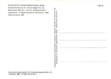 cPM Stadtische Verkehrsbetriebe Bern Locomotive Nr 18 mit Wagen Nr 26 