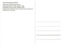 cPM Verein Tram museum Zurich Motorwagen Ce 4 4 332 