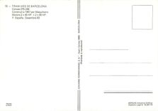 cPM Tram vies de Barcelona Cotxes 275 246 