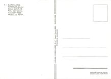 cPM Barcelona Tramvia Blau Cotxe Series 5 10 