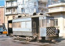 cPM Tramvies de Barcelona Cotxe taller T1 