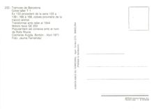cPM Tramvies de Barcelona Cotxe taller T1 