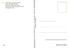 cPM Tramvies de Barcelona Cotxe 129 