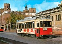 cPM Tramvies de Barcelona Cotxe 517 