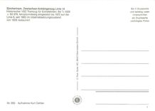 cPM Zurchertram Zweiachser Anhangerzug Linie 14 Be 2 2 1009 B2 679 