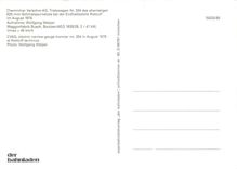 cPM CVAG electric narrow gauge tramcar no 334 at Rottluf terminus 