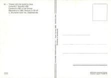 cPM Tramvies de Barcelona Cotxe 812 