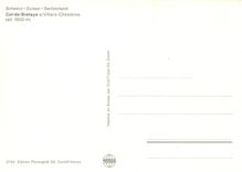 CPM Switzerland Col de Bretaye s Villars Chesieres 