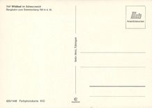 CPM Wildbad im Schwarzwald Bergbahn zum Sommerberg 