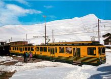 CPM Switzerland Doppeltriebwagen der Wengerbalpbahn 