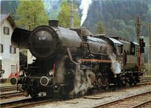 CPM OBB Locomotive 52 7612 at Hieflau 