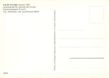 CPM Locomotive Eb 2 4 5469 Typ American der Jura Simplon Bahn 