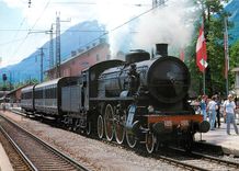 CPM Locomotive 685 196 Italian State Railways 