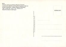 CPM Chemin de fer touristique Blonay Chamby Locomotive 99193 