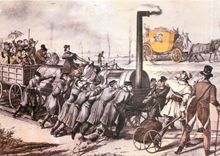 CPM Mail coach and railway 