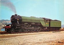 CPM LNER Class A3 Pacific 4472 Flying Scotsman preserved and pictured visiting Dartmouth 