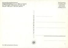 CPM Switzerland Original Dampfzug Locomotive Ec 2 5 nr 28 