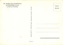 CPM Musee des Transports de Pithiviers Loiret La Gare du Tortillard 