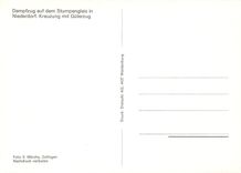 CPM Dampfzug auf dem Stumpengleis in Niederdorf 