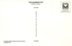 CPM Fairbourne Miniature Railway Barmouth 