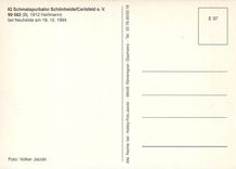 CPM IG Schmalspurbahn Schonheide Carlsfeld eV 99 582 