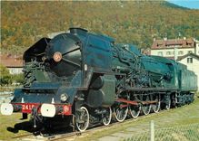 CPM Locomotive SNCF 241 P 30 Typ Mountain Schneider 1947 