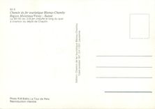 CPM Chemin de fer touristique Blonay Chamby Region Montreux Vevey Suisse La 99193 