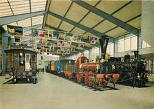 CPM Verkershaus der Schweiz Luzern Hall of railway rolling stock 