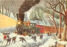 CPM A 15025 Amerikanisch um 1880 Great Western Railway 