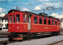 CPM Frauenfeld Wil Bahn Electric motor coach Be 4 4 201 